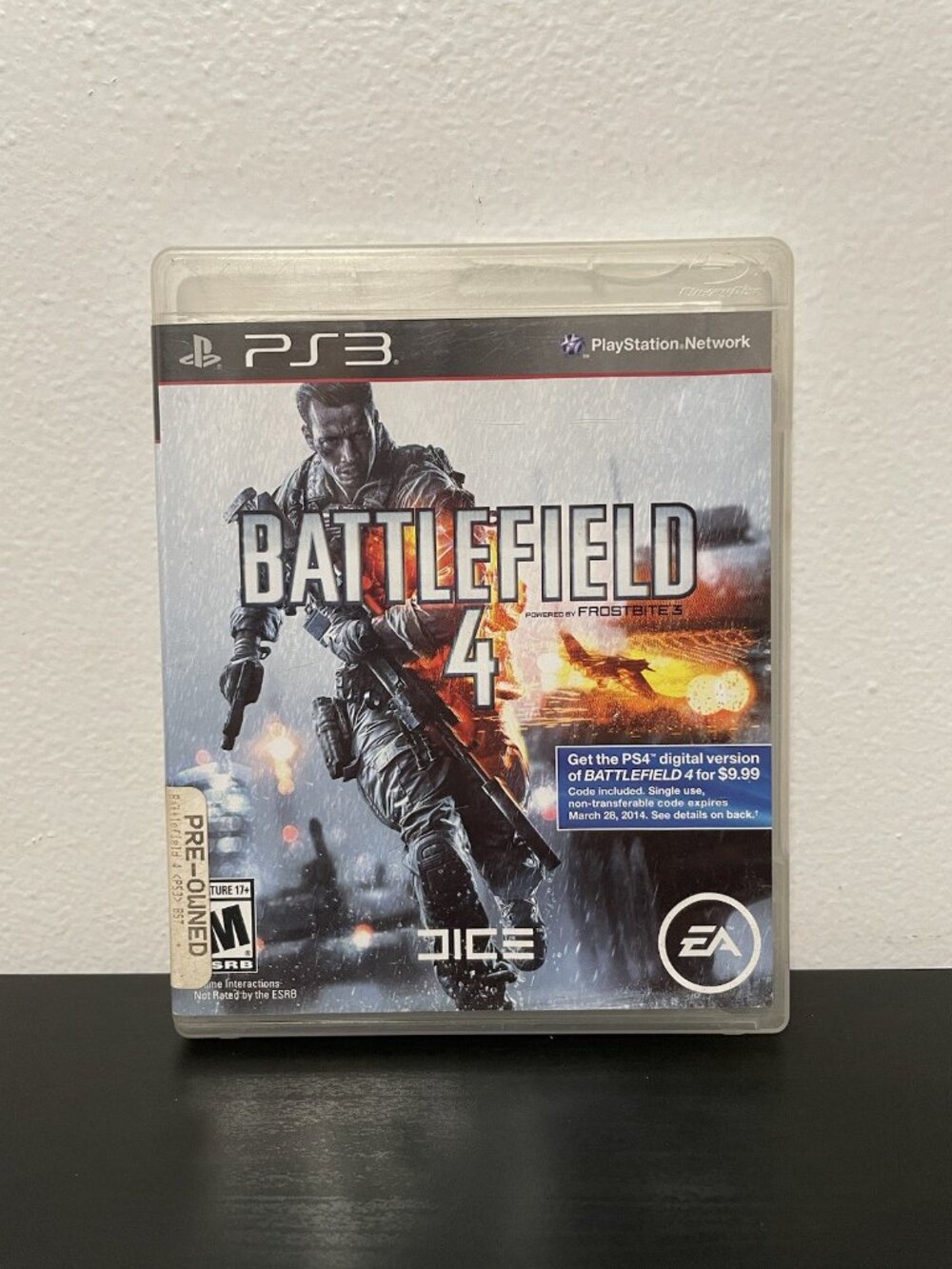Battlefield 4 PS3 Sony PlayStation 3 CIB w/ Manual War Video Game